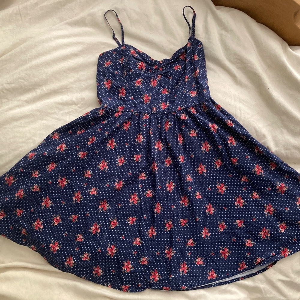 Fun Floral Mini Sundress - Picture 1 of 6